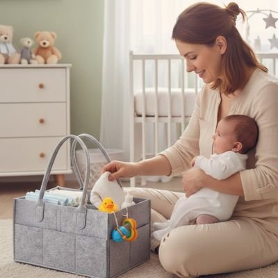 Panier rangement bebe
