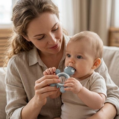 Anneau dentition bébé