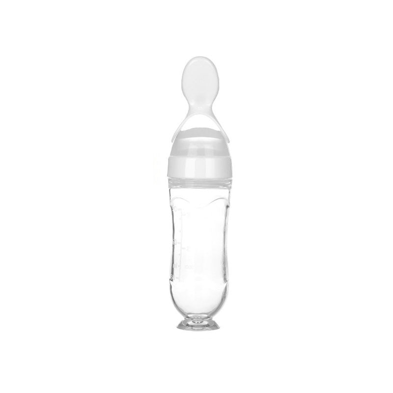 Biberon avec cuillère pour nouveau-né | EasyBottle™ - Joyeuxbambins