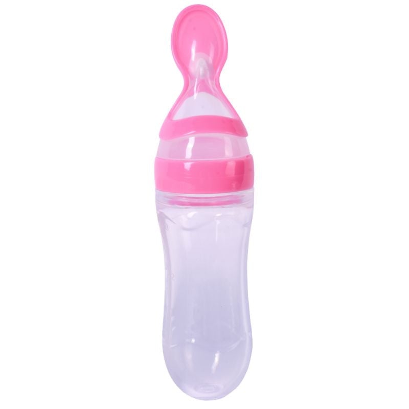 Biberon avec cuillère pour nouveau-né | EasyBottle™ - Joyeuxbambins