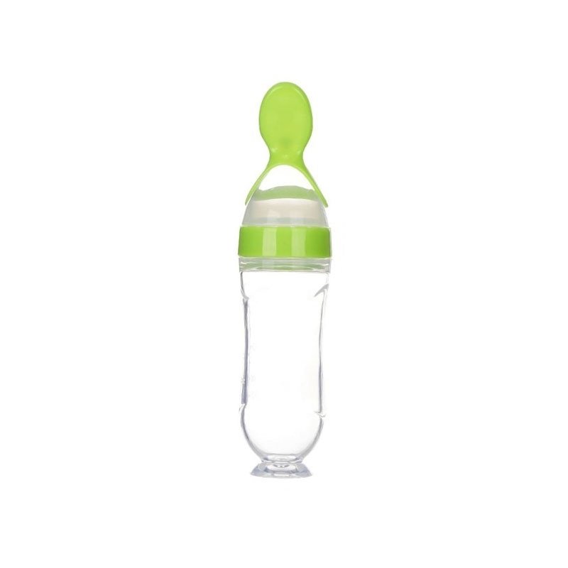 Biberon avec cuillère pour nouveau-né | EasyBottle™ - Joyeuxbambins