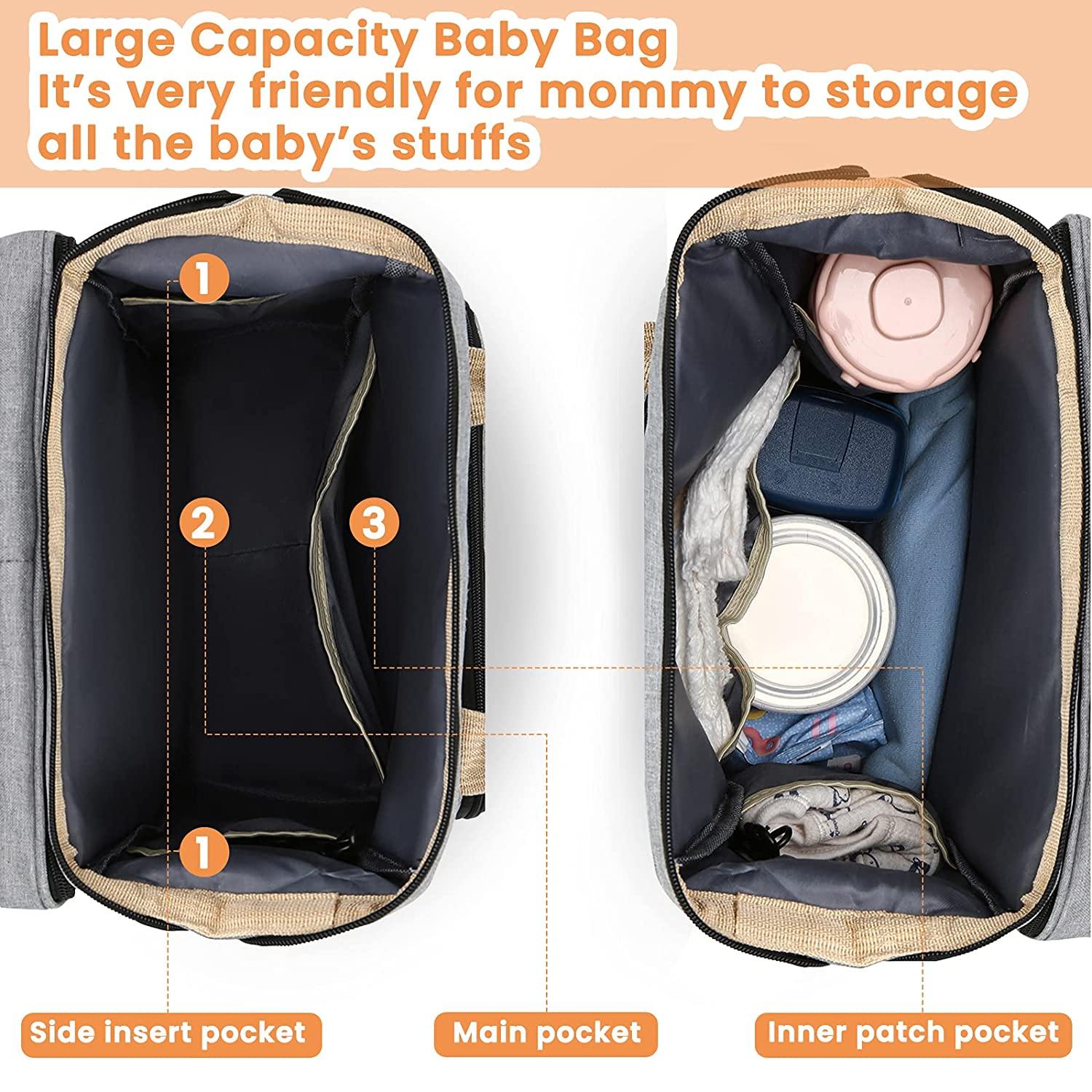 Sac à langer portatif | Berceau de voyage BabyNappy™ - Joyeuxbambins